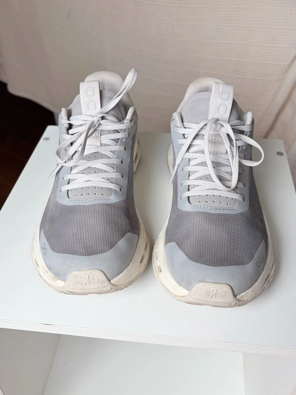 On Running Cloudnova women’s Running Shoes - Light Gray/lilac